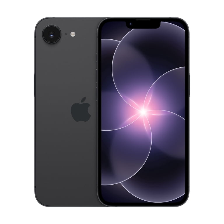 Straight Talk Apple iPhone 17e, 256GB, 5G, Black - Prepaid