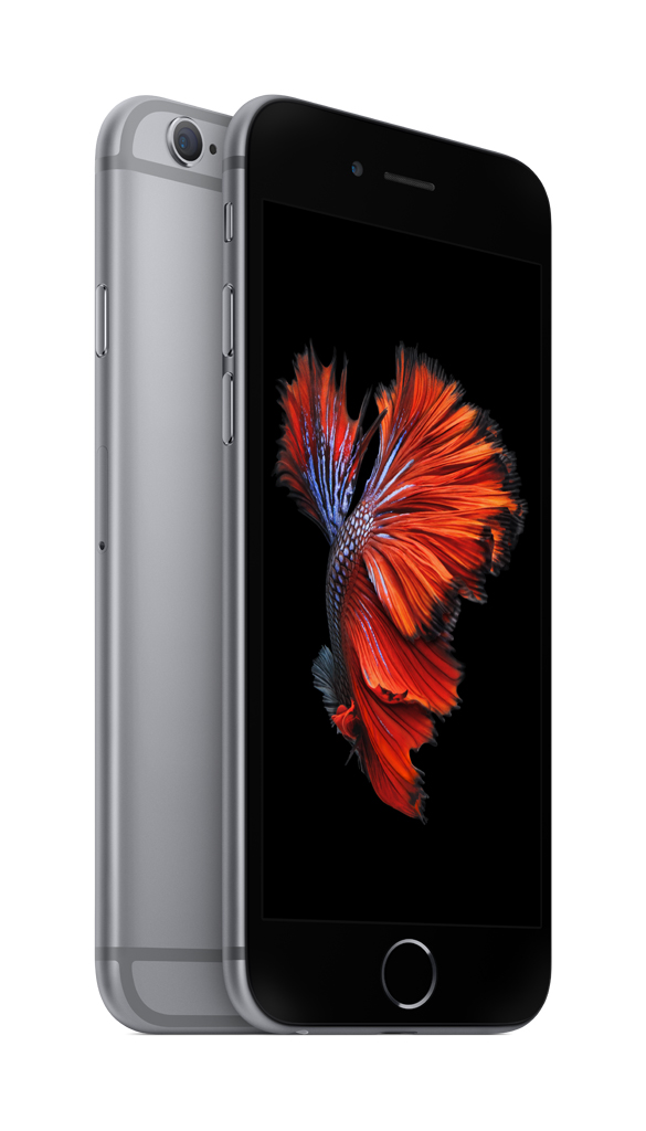 Straight Talk Apple iPhone 6s, 32GB, Space Gray - Prepaid Smartphone - image 1 of 5