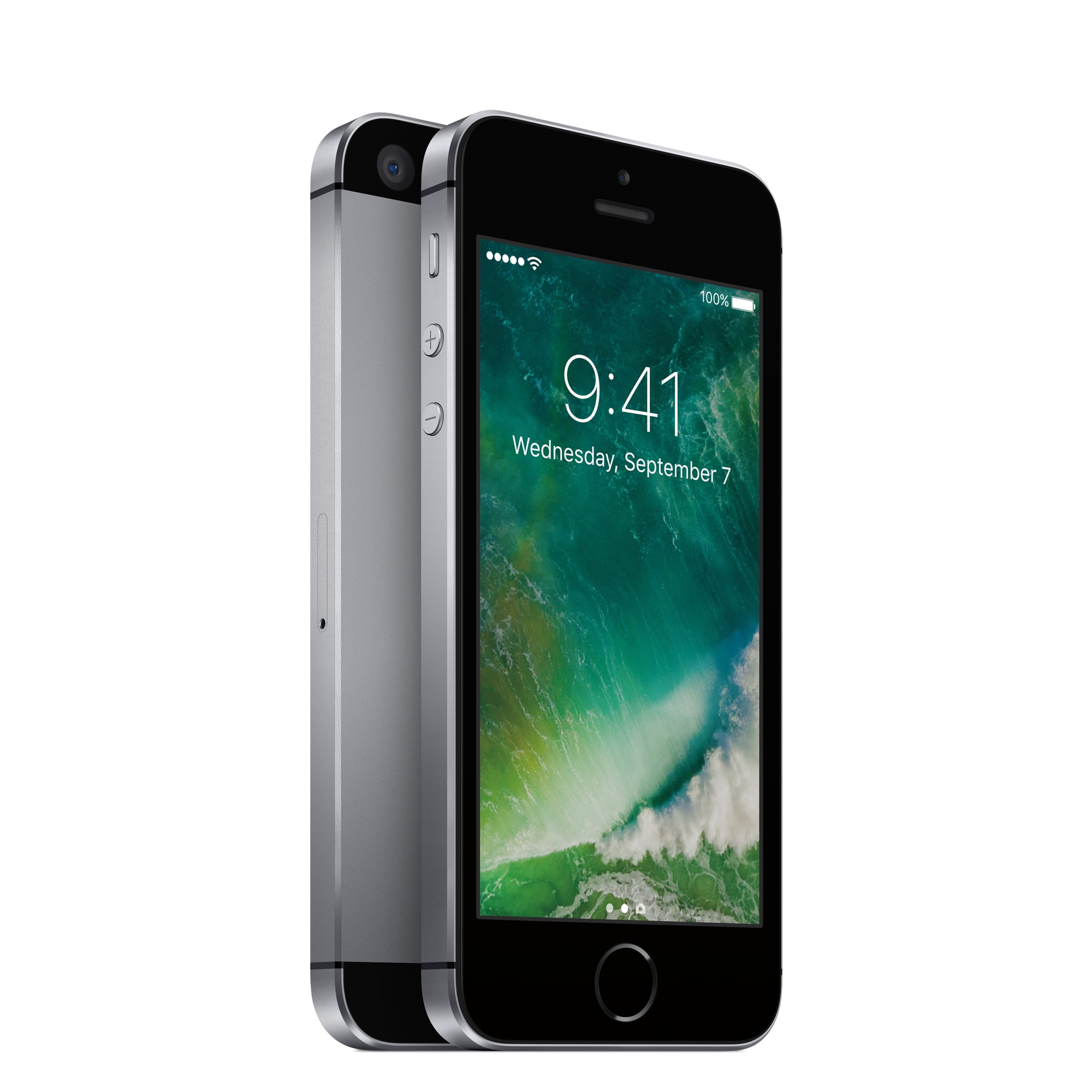 Straight Talk Apple iPhone SE, 32GB, Space Gray - Prepaid