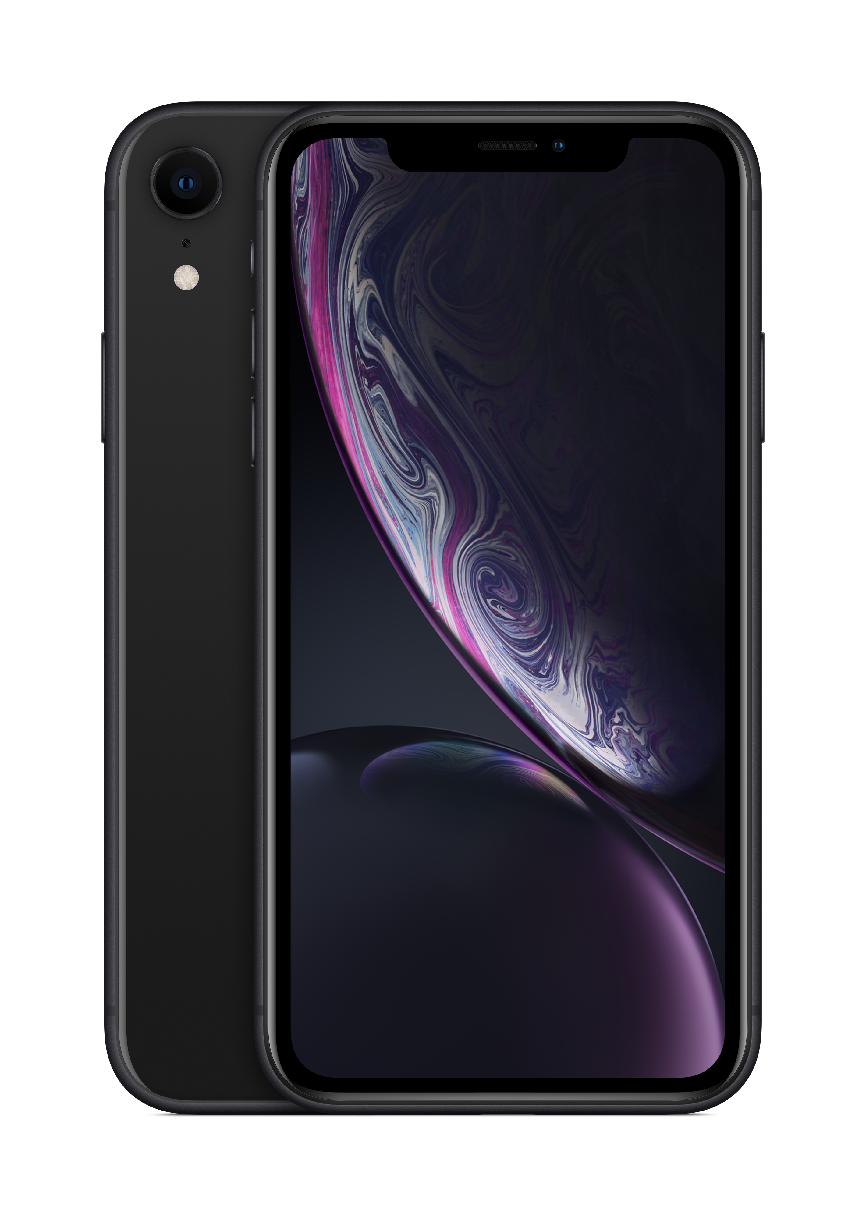 Straight Talk Apple iPhone XR, 64GB, Black- Prepaid Smartphone [Locked to Straight Talk] - image 1 of 10