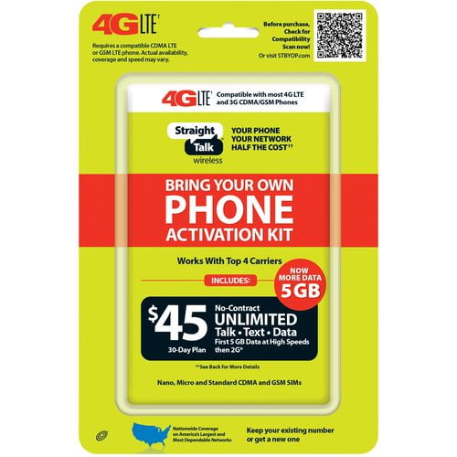 Straight Talk Bring Your Own Phone Sim Bundle