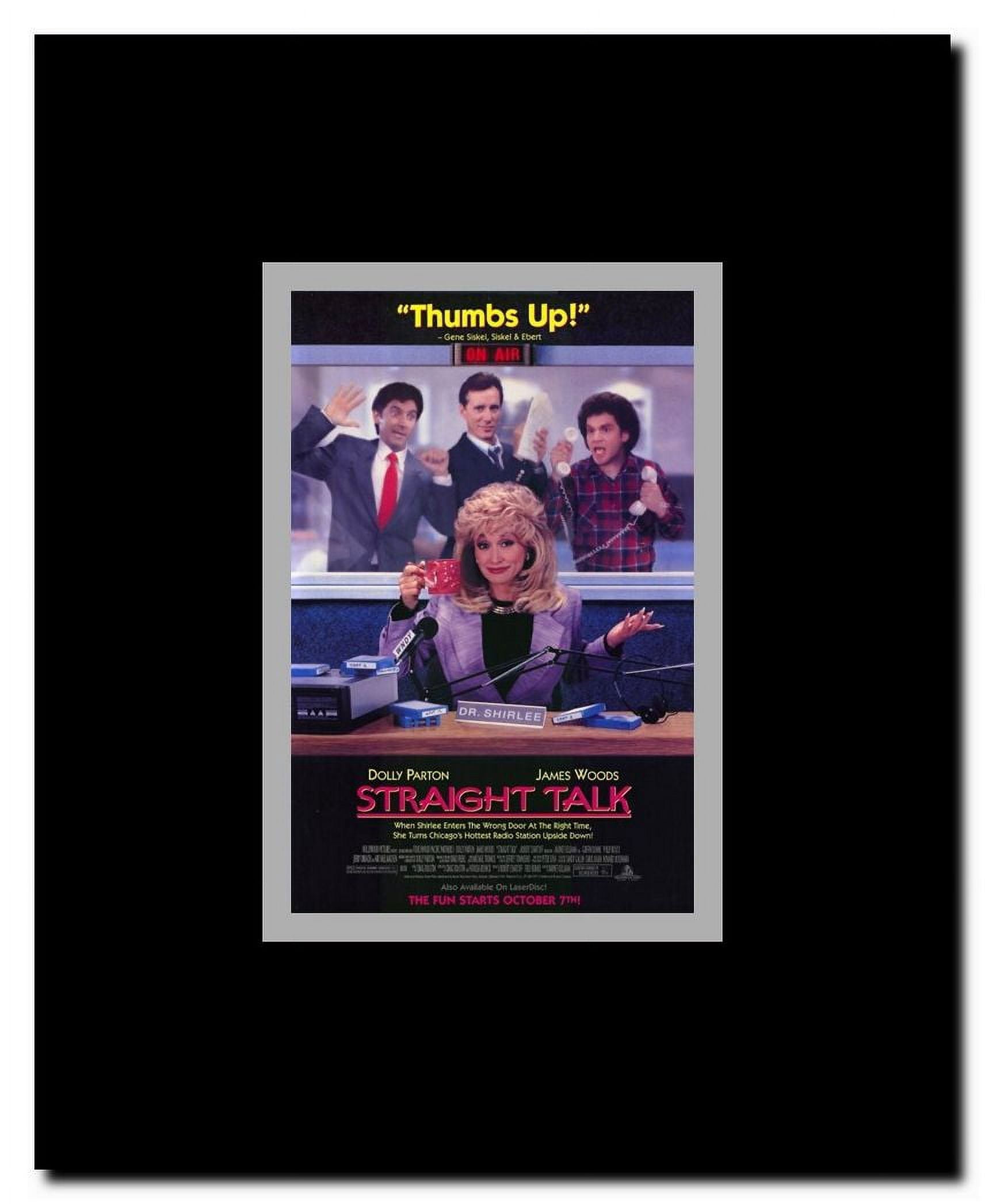 Straight Talk Framed Movie Poster
