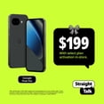 Straight Talk Google Pixel 10A, 5G, 128GB, Black - Prepaid Smartphone ...