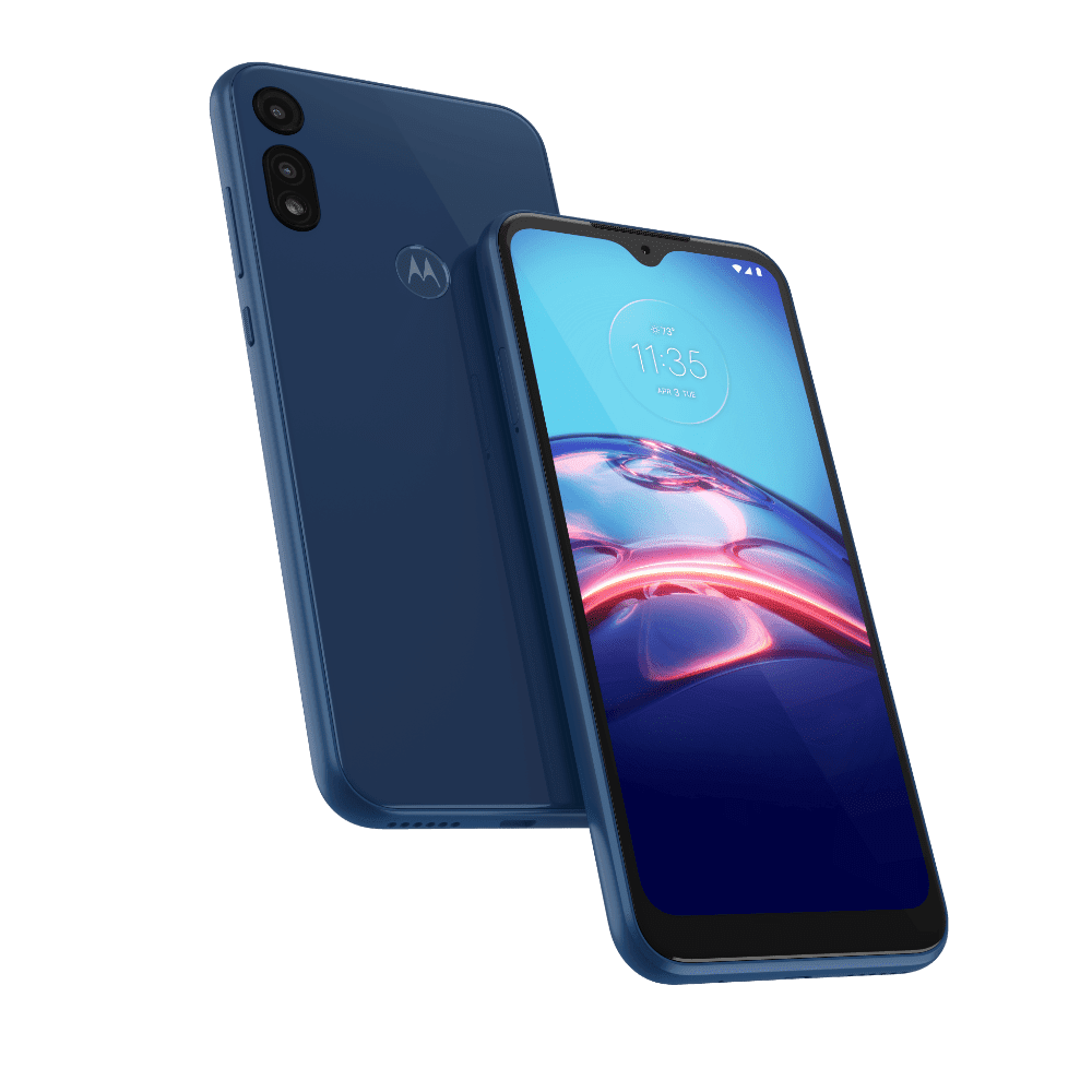 Straight Talk Motorola Moto E, 32GB, Midnight Blue - Prepaid Smartphone