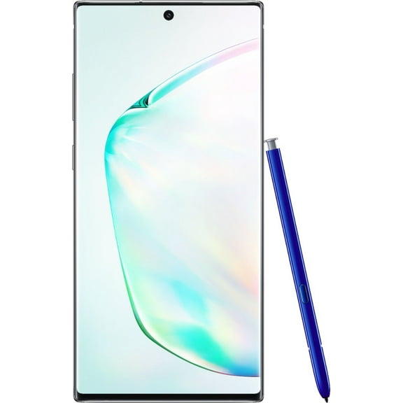 Straight Talk SAMSUNG Galaxy Note 10 PLUS 256GB Aura Glow- Prepaid [Locked to Straight Talk]
