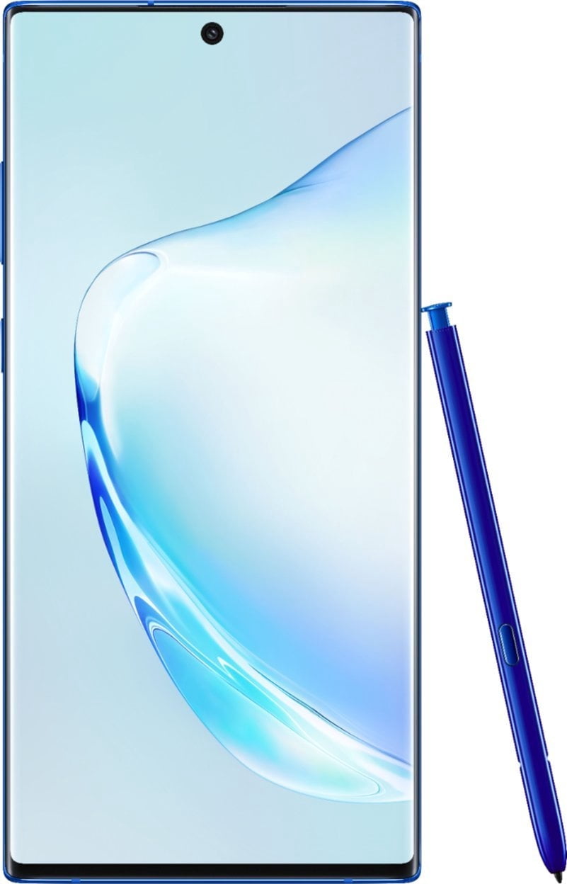 Straight Talk SAMSUNG Galaxy Note 10 PLUS 5G 256GB Aura Blue