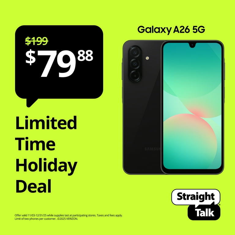 【SIMフリー】Galaxy A26 5G｜6/128GB｜ブラック【新品】 SIMフリー】Galaxy A26 5G｜6/128GB｜ブラック【新品】