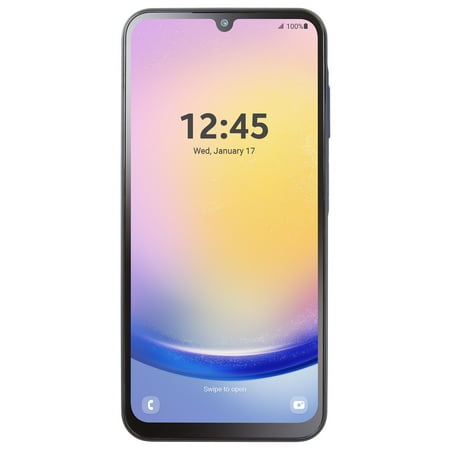 Straight Talk Samsung Galaxy A25 5G, 128GB, Black - Prepaid Smartphone