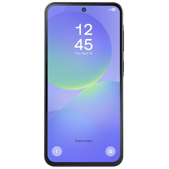 Open Box Samsung Galaxy A36 StraightTalk Prepaid Smartphone 6.6in AMOLED Display 50MP Camera 128GB Storage Black