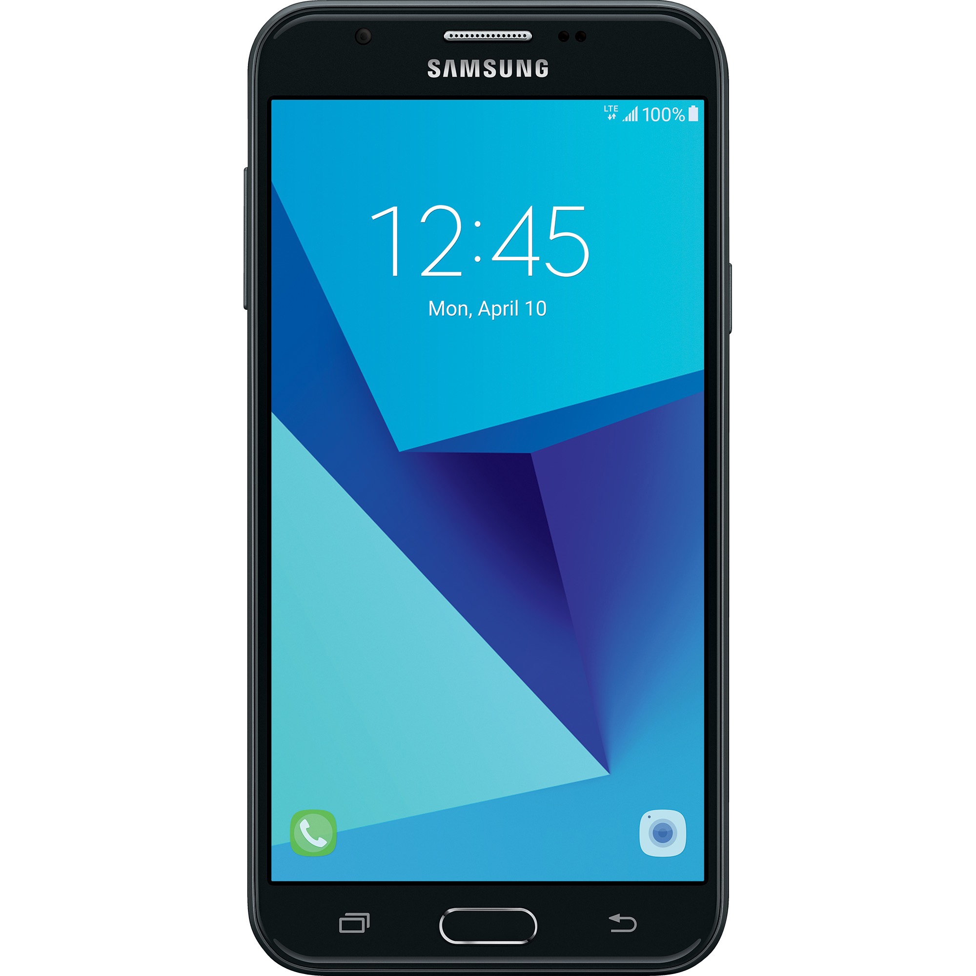 Straight Talk Samsung Galaxy J7 Sky Pro, 16GB, Black - Prepaid Smartphone - image 1 of 10