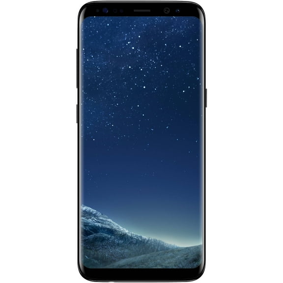 Straight Talk Samsung Galaxy S8, 64GB, Midnight Black - [Unlocked works on Straight Talk Veizon and more]