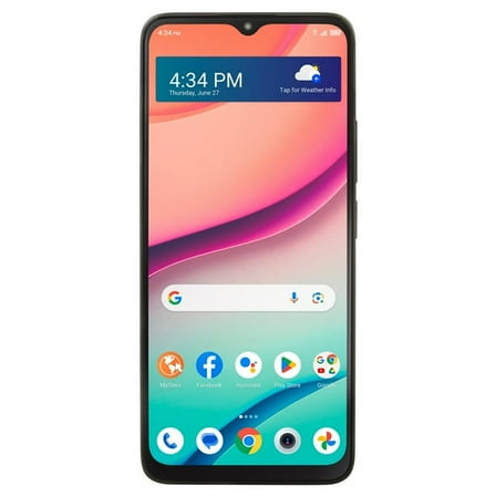 Pre-Owned Straight Talk TCL K24, 32GB, Gray - Prepaid Smartphone [Locked to Straight Talk]