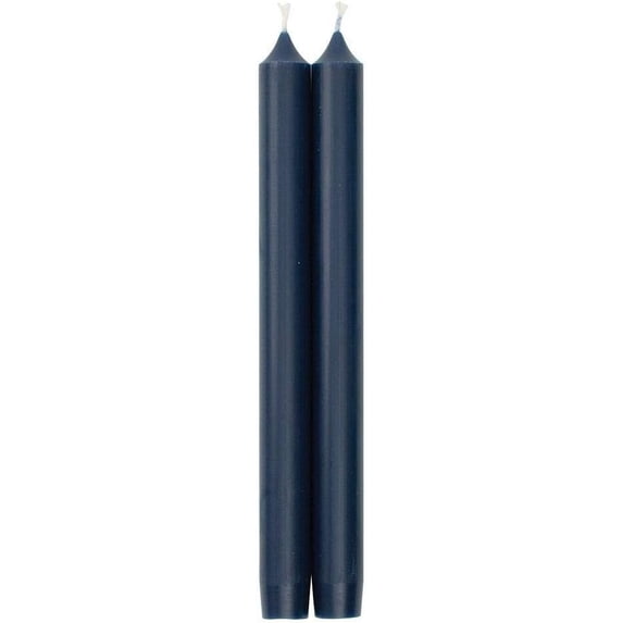 Straight Taper 12 Inch Candles In Marine Blue, 2 Count