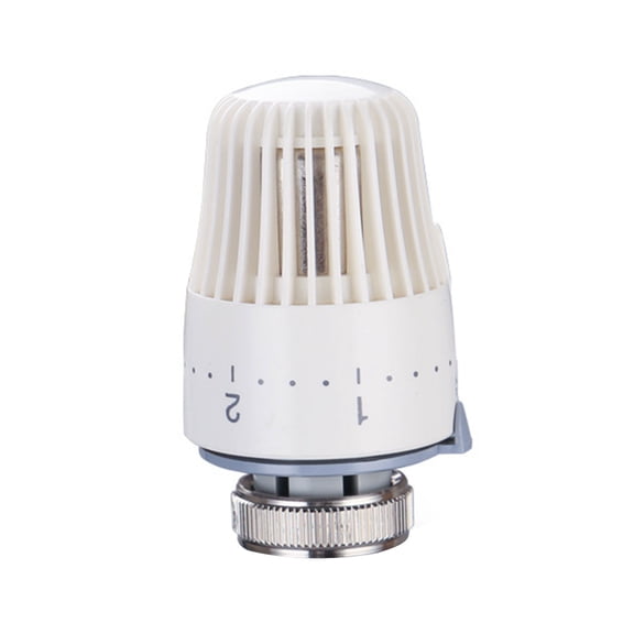 Straight Thermostatic Radiator Valves Water Heating and Geothermal Control Valves Temperature Controller Easy Install