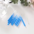 Straight Toothbrush Pushpull Stainless Steel Wire Cleaning Toothbrush