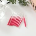 Straight Toothbrush Pushpull Stainless Steel Wire Cleaning Toothbrush