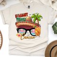 thumbnail image 1 of Straight Trippin Cancun T-Shirt, Unisex Vacation Graphic Tee, Natural, Size 4XL, 1 of 6