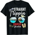 thumbnail image 1 of Straight Trippin Couples Trip 2024 Beach Summer Vacation T-Shirt, 1 of 3