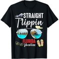 thumbnail image 1 of Straight Trippin FLORIDA Trip 2023 Beach Summer Vacation T-Shirt mens t shirt，black，women，funny，misfits，men，journey, 1 of 4