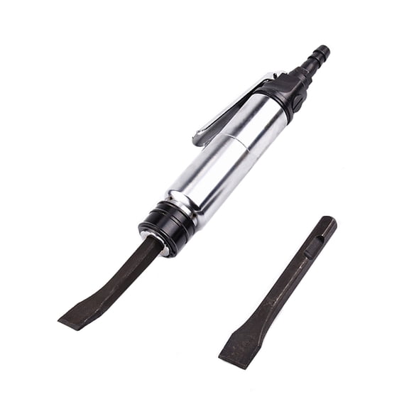 Straight Type Pneumatic Shovel Air Chisel Pick Wind Rust Remover Auto Brake Repair Hammer With 2 Head ,Easy to Use
