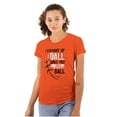 thumbnail image 1 of Straight Up Ball Basketball Womens Slim Fit Graphic Tee Brisco Brands S, 1 of 5