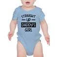 thumbnail image 1 of Straight Up Daddy's Girl Bodysuit Infant -Smartprints Designs,  24 Months, 1 of 4