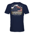 thumbnail image 1 of Straight Up Southern Mens American Grown Farm Short Sleeve T-shirt-Navy-large, 1 of 4