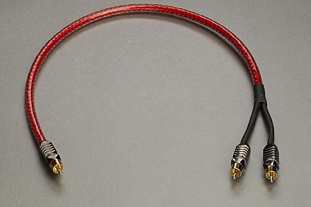 Straight Wire Encore II Subwoofer Cable Single to Dual RCA 2 Meter