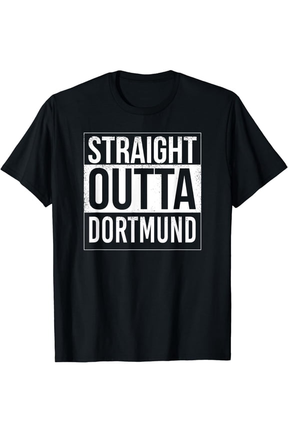 Straight outta Dortmund - Germany City, Pride T-Shirt mens t yhirt men，black，women，misfits，journey ，boys