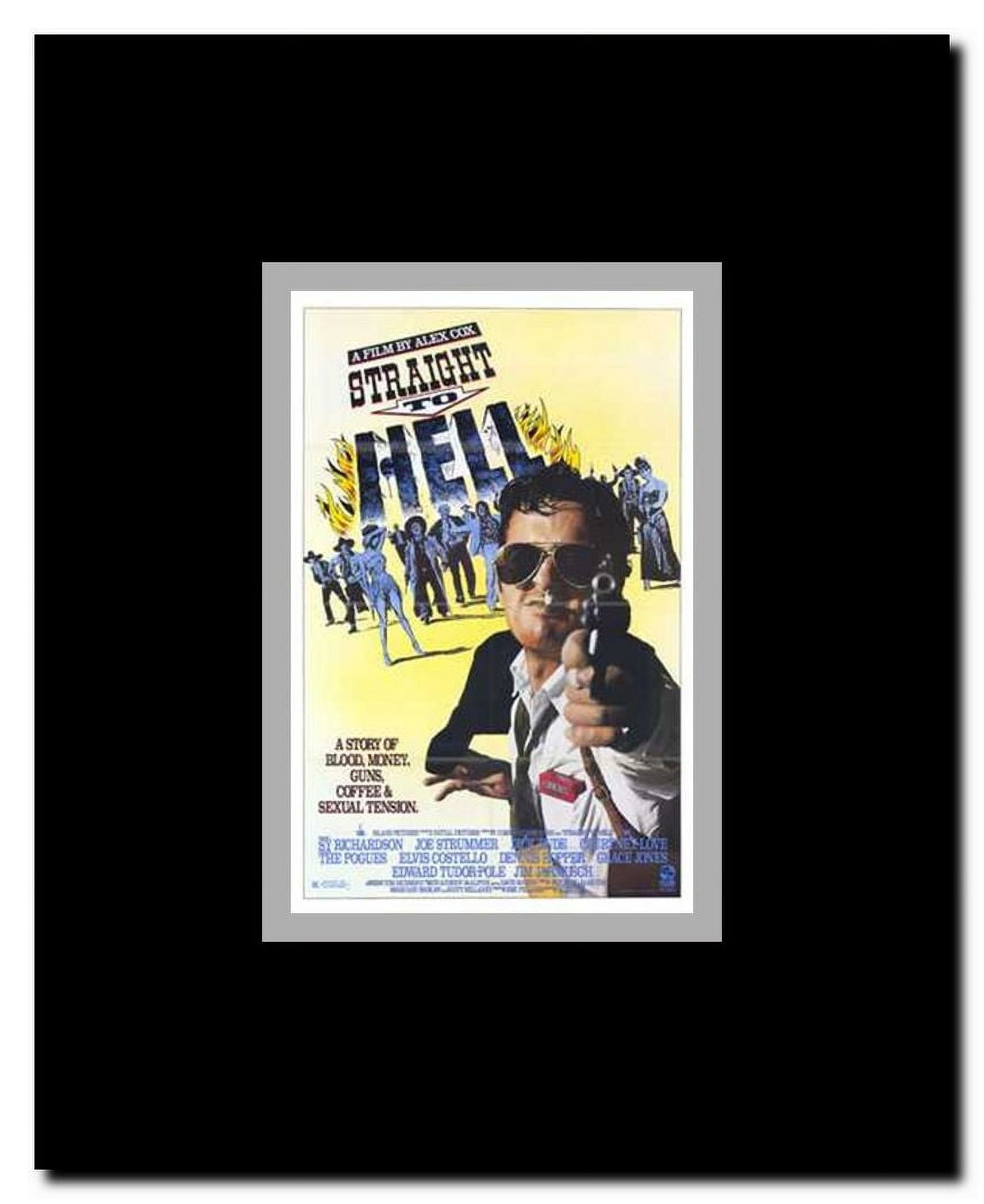 Straight to Hell Framed Movie Poster
