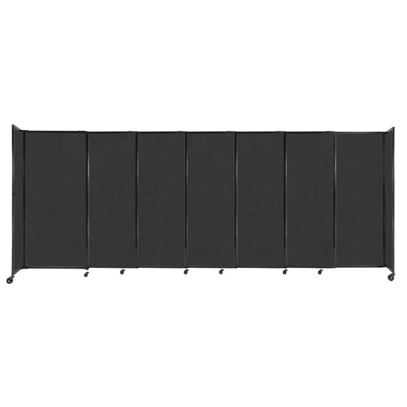 StraightWall® Sliding Portable Partition 187"Wx1"Dx72"H