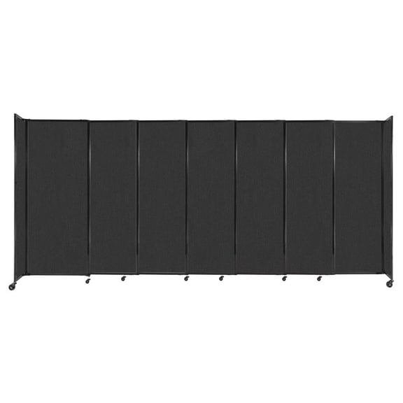 StraightWall® Sliding Portable Partition 187"Wx1"Dx73"H