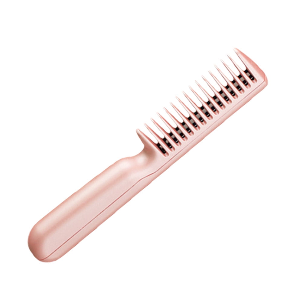 Straight Ahead comb straightener Rose Gold Amazon.com : Terviiix Hair Straightener Brush Rose Gold  main image 4