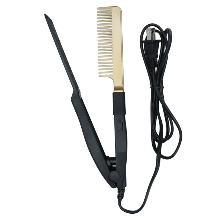 Plug in straightening sales comb