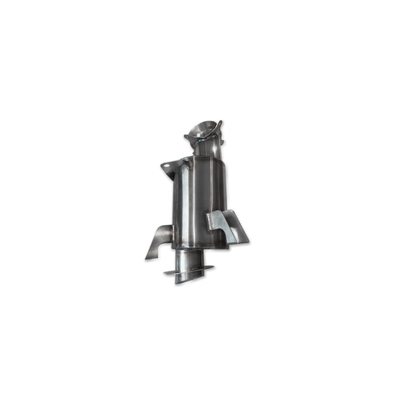 Straightline Performance Lightweight Slip-On Silencer Muffler for Snowmobile Exhaust (134-200)
