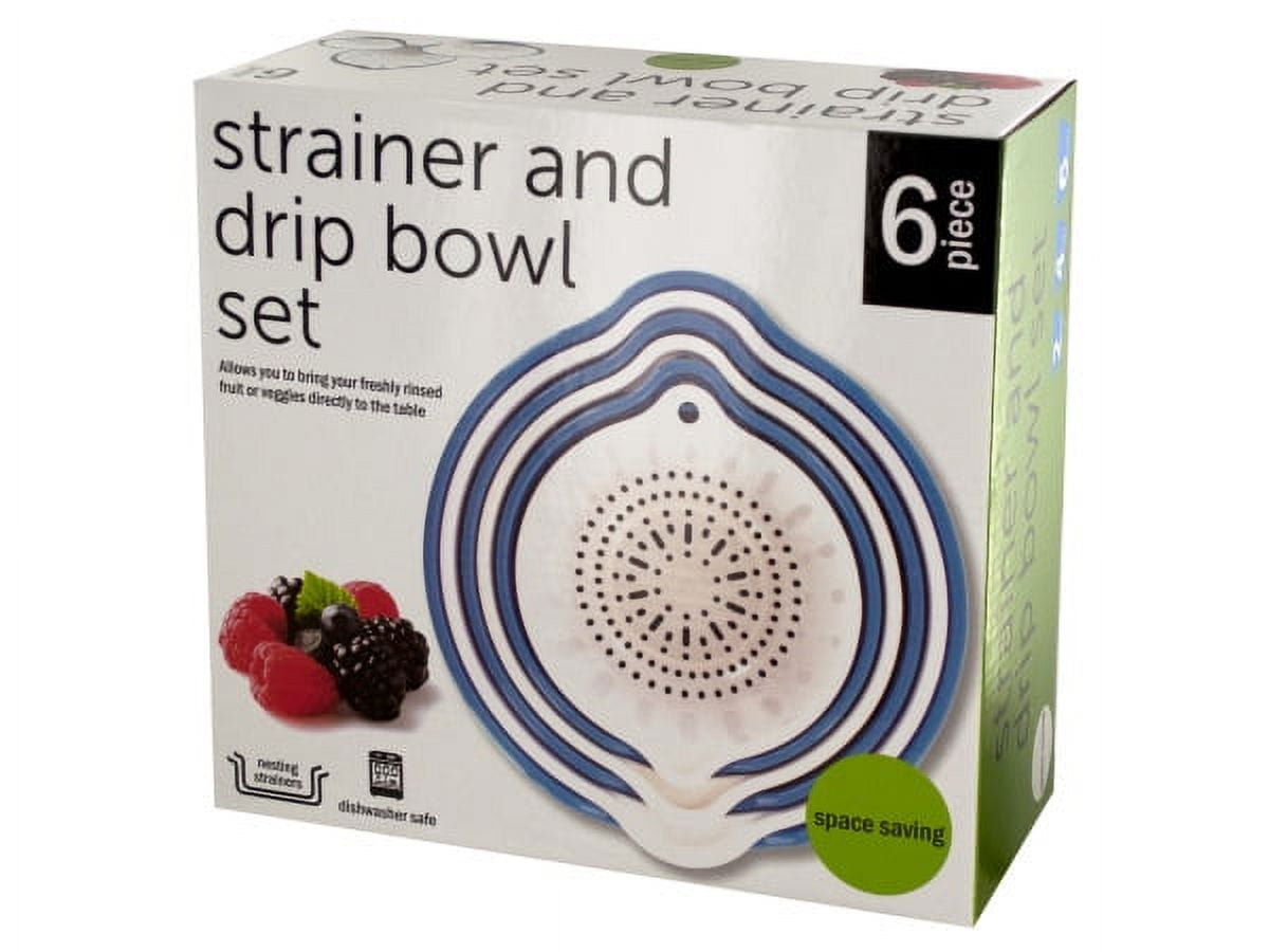 Strainer And Drip Bowl Set