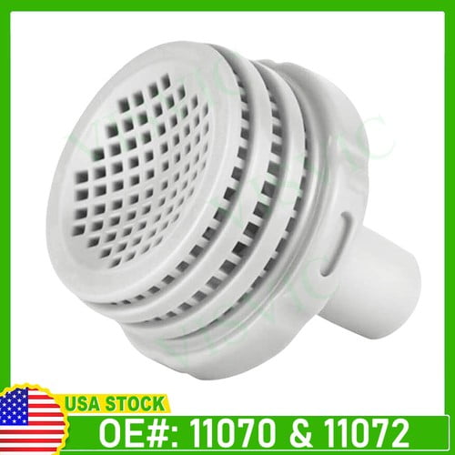 Strainer Connector with Grid Kit Replaces 11070 11072, Fits 1.25 Inch Pool Hoses, No Tools Needed, 1 Pack