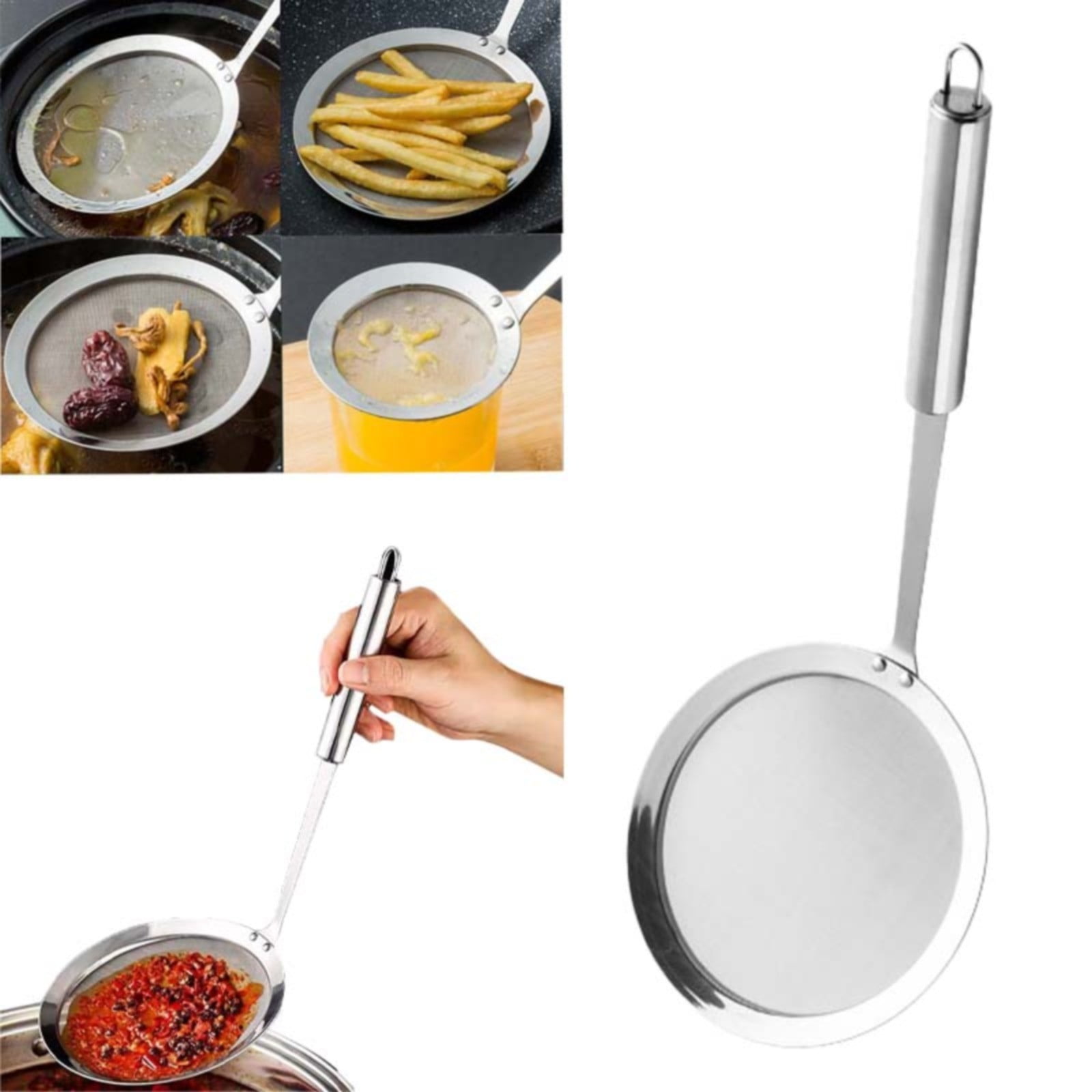 Strainer Mesh Stainless Colander 304 Stainless Mesh Strainer with ...