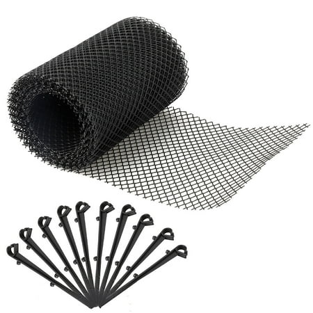 Plastic Gutter Strainer Screen Leaf Guards Tree Guards for Gutter and Debris Prevention