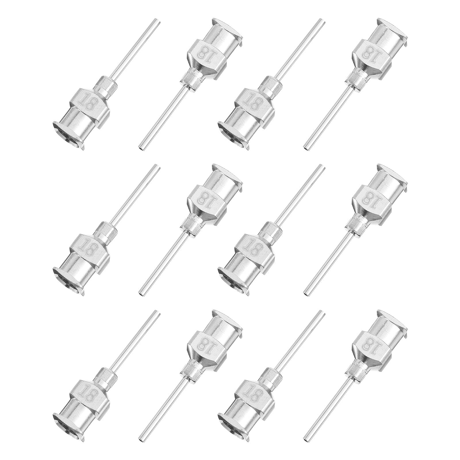 Strainer Stainless Steel Needle Whelping Kit Glass Tips for Joints Precision The 12 Pcs