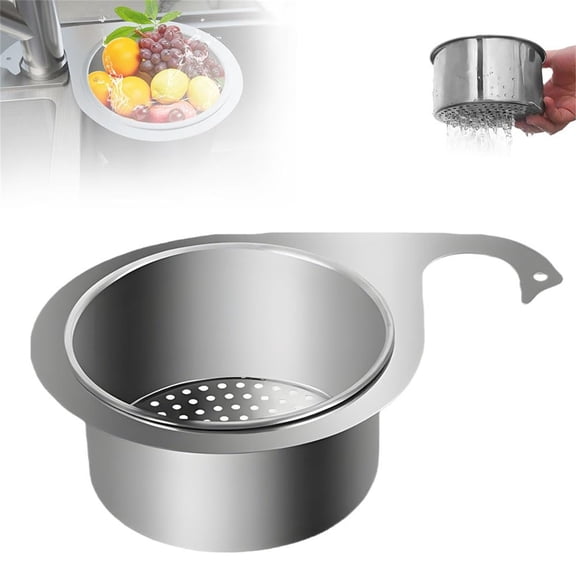 Strainer for Kitchen Drain Shield for Efficient Water and Easy Cleaning 2PCS