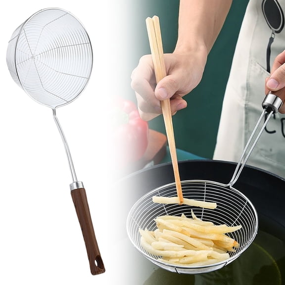 Strainers,Kitchen Cooking And Frying Special Filter Strainer Spoon Stainless Slotted Strainer Spoon Pasta Filter Tomato Filter Strainer