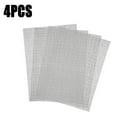 thumbnail image 1 of Strainers Mesh Panels Set of 4 Stainless Steel Woven Wire Mesh Sheets for Airbrick and Durable Metal Mesh with 1mm Holes for Ventilation and Filtration, 1 of 7