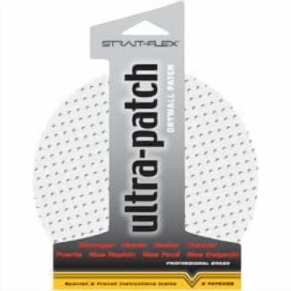 Strait-Flex Ultra-Patch Flexible Drywall Patch - Pack of 9