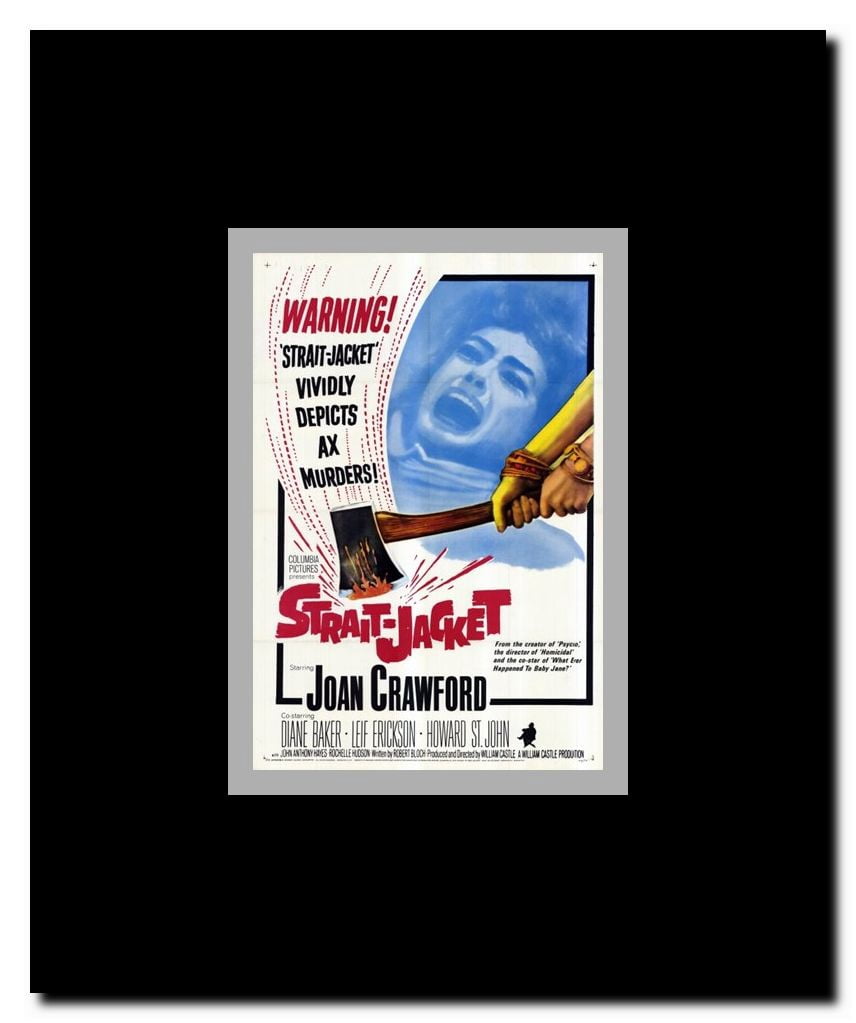 Strait-Jacket Framed Movie Poster