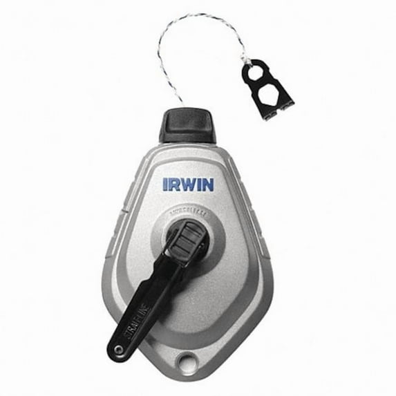 Strait-Line Chalk Line Reel, Gray - 100 ft.