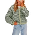 thumbnail image 1 of Stralyhd Cardigan Sweaters for Women Button Up Long Sleeve Lightweight Cardigan Knit Soft Crew Neck Sweaters Cozy Loose Fit 2026 Spring Fall Outfits Black XXL, 1 of 6