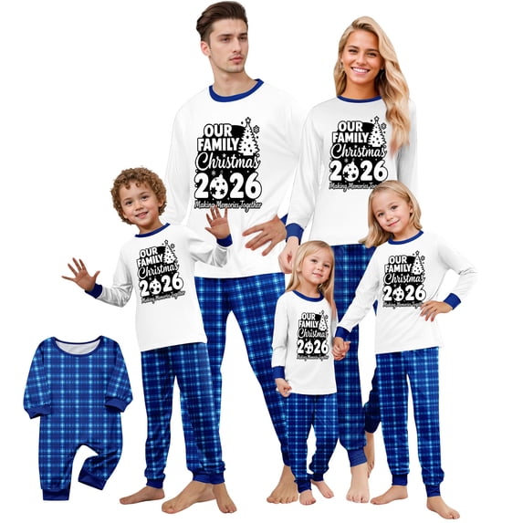 Shiny Graphics Stralyhd Family Christmas Pajamas Matching Sets Couple Christmas ...