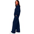 thumbnail image 1 of Stralyhd Long Sleeve Sweatshirts Set for Women Crew Neck Tracksuit 2026 Fall Casual Sweatsuit Athletic Jogger Set Navy XXL, 1 of 5