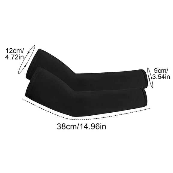 Stralyhd UV Protection Cooling Arm Sleeves for Men Women Youth Thin Elastic Sports Arm Sleeves for Beach Driving Marathon Walking Dark Purple One Size